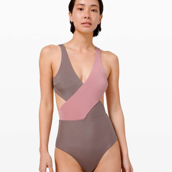 Rare Lululemon All that Glimmers Wrap One-Piece